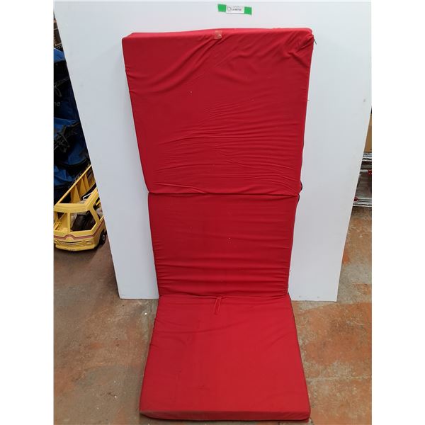 Folding Cushion Mat 75" x 26" x 4", Cannot Ship