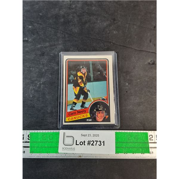 Cam Neely Canucks Trading Hockey Card - Authenticity Not Guaranteed