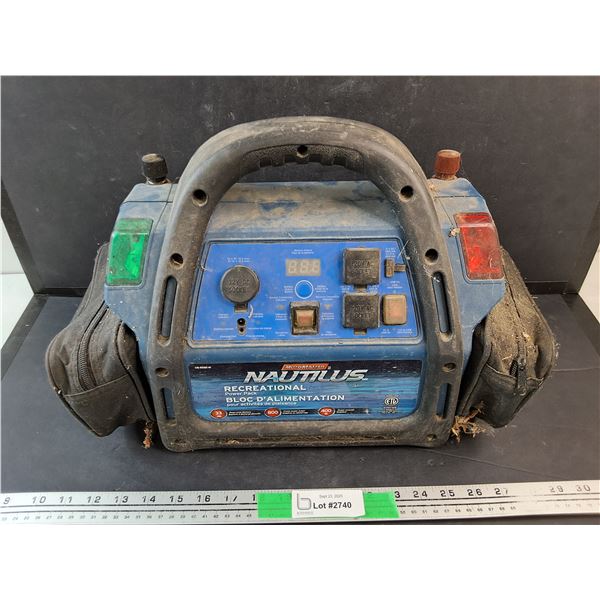 Motomaster Nautilus Recreational Power Pack - As Is, Cannot Ship