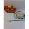 Image 1 : (2) Battery Operated Childrens Items Bedtime Music Player, Ship Learning Toy, Both Need Batteries