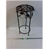 Image 1 : Metal Plant Stand, 24" Tall, 10" Dia - PICK UP