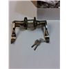 Image 2 : (2) Latch Style Door Knobs, NIB