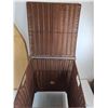 Image 4 : Countertop Ironing Board, Hand Rake, Wicker Storage - PICK UP ONLY