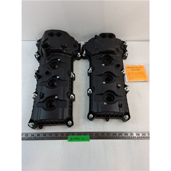 (2) Kit Left & Right Engine Valve Covers - See Note for Compatibility