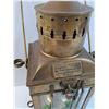Image 2 : Brass Cargo Kerosene Lantern - Has Contents, CANNOT SHIP - 15" x 8" x 7"
