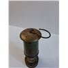 Image 5 : Brass Kerosene Lantern - Cambrain Brand Miners Lamp - 10" x 3.5" - CANNOT SHIP