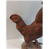 Image 3 : Metal Rooster Figurine Decor - 20" x 14" x 7"
