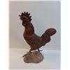 Image 5 : Metal Rooster Figurine Decor - 20" x 14" x 7"