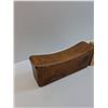 Image 2 : Chinese Wooden Headrest - 12" x 3.5" x 5" & Dumai Desk Clock - As Is