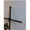 Image 3 : Custom Made Candle Holder Iron Cross - 30" x 18" x 7" -  PICK-UP