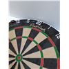 Image 4 : East Point Dartmouth Dart Board w/ (2) Darts - 18" Diameter