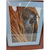 Image 2 : Print of "Scarlet" Horse By Pat Bliss in Picture Frame - 21" x 25"
