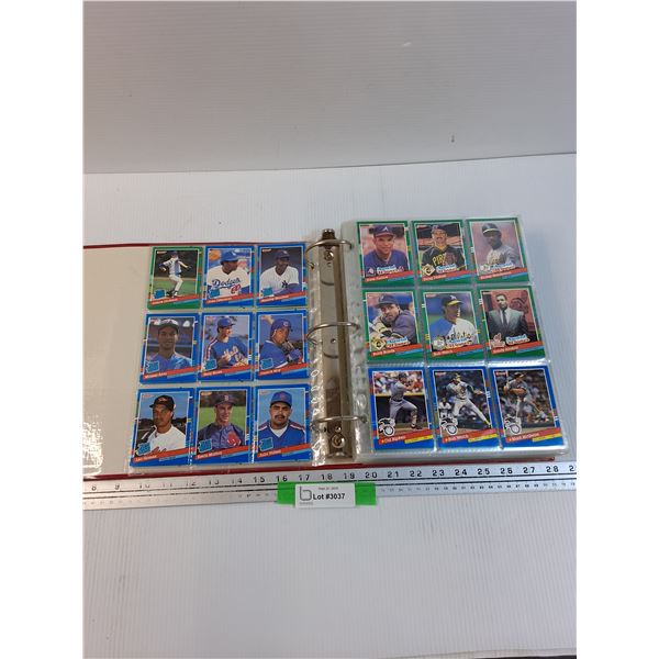 Baseball Trading Cards w/ Some Rookies - 1990 Editions in Binder
