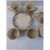 Image 6 : Mirabelle Sunflower Dishes Set: Tea Set, Plates, & Bowls - PICK UP