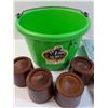 Image 2 : Livestock Bucket, Horse Bag, Set of Chair/Furniture Risers - 3" Tall