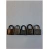 Image 5 : (5) Vintage Locks: Slaymaker, Yale, Reese, Master Lock