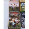 Image 2 : (2) Heartland DVD Sets, Dominoes, Bird Feeder, Table Clothes (Assorted)