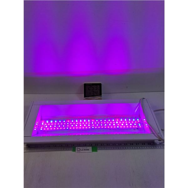 Plant Growing Light (Works) & Temperature/Humidity Gauge (Works)23" x 9" x 2" - PICK UP