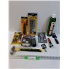Image 1 : Tool Lot: Hammer, Green Gas (CANNOT SHIP), Polishing Head, Scraper, Misc