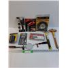 Image 1 : Tool Lot: Hammers, Polishing Bonnet Cleaning Tool, Scraper, Misc