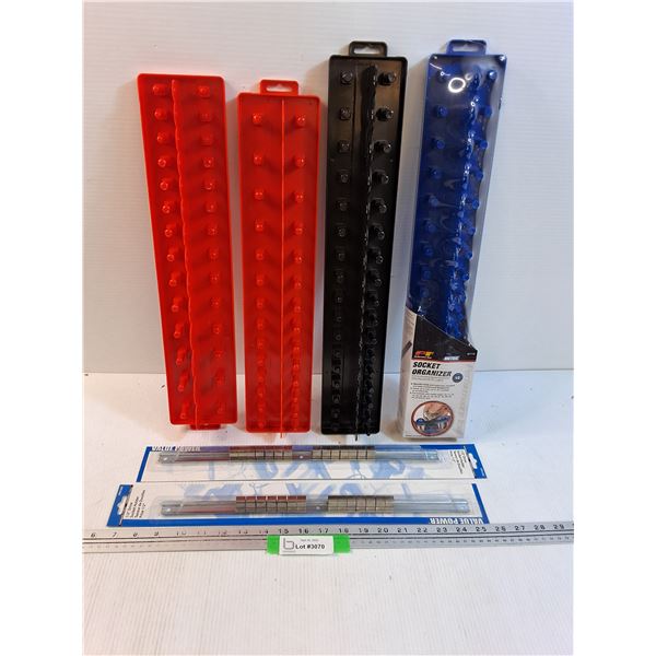 (6) Socket Organizers for 1/2"
