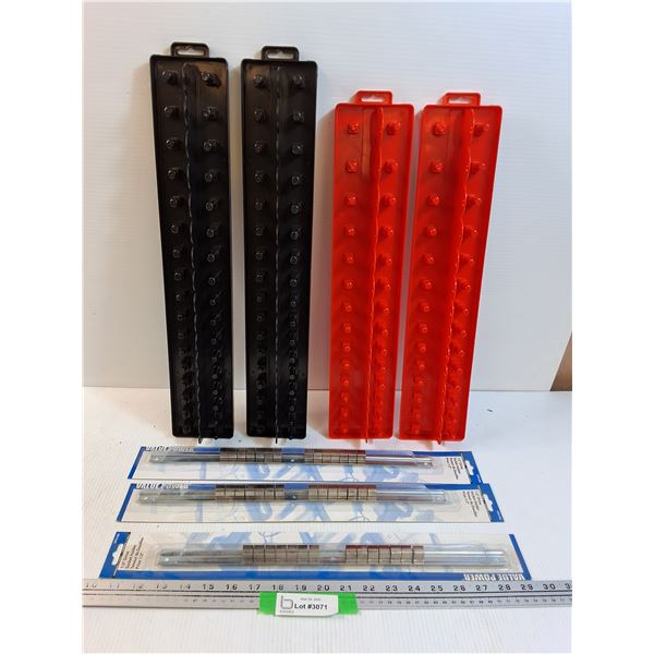 (6) Socket Organizers for 1/2"