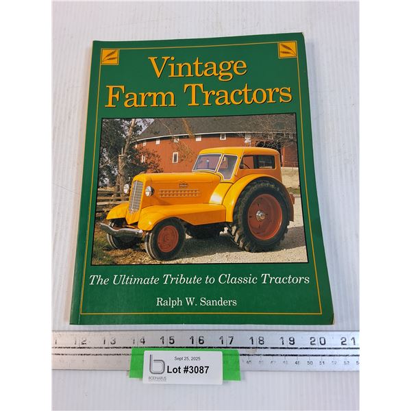 Vintage Farm Tractors Book