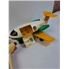 Image 3 : (2) Vintage Fisher Price Airplane Toys
