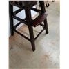 Image 3 : * Dark Wood Adjustable Baby High Chair - PICK UP ONLY