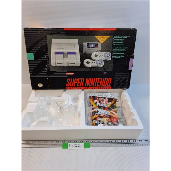 Super Nintendo System Box - Empty