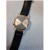 Image 4 : Cardinal Quartz Watch, Black Leather Band - Works