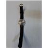 Image 5 : Cardinal Quartz Watch, Black Leather Band - Works