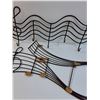 Image 3 : (2) Musical Wire Art & Coat Hanger - 32"L x 12" T x 2" D