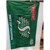 Image 4 : Pilsner Saskatchewan Roughriders Flag - 35" x 60"