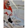 Image 3 : * Robert Luongo Team Canada Framed Picture - 30" x 26"