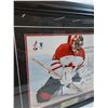 Image 6 : * Robert Luongo Team Canada Framed Picture - 30" x 26"