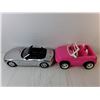 Image 2 : (2) Barbie Convertibles Up to 16"