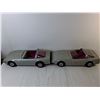 Image 2 : (2) Barbie Corvettes 19" Long