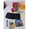 Image 3 : (4) Doll Stands, Barbie Accesories, CD Case