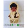 Image 1 : Porcelain Eskimo Doll 13.5"