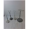 Image 2 : (4) Doll Stands Up to 13"