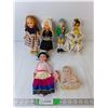 Image 1 : (6) Vintage Dolls- Dutch, Spanish, Japanese