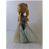 Image 2 : Frozen Style Plastic Doll with Stand 17" Tall