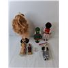 Image 3 : (6) Dolls Up to 14"- Asian, English, Austrian, Misc.