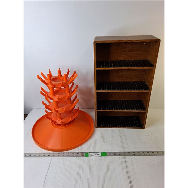 Bottle Drying & MDF CD Racks Up to 21.5" Tall