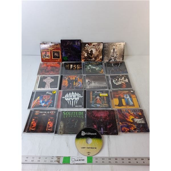 (21) Rock CDs- Judas Priest, Iced Earth, Jorn, Misc.