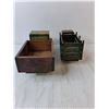 Image 3 : (2) Wooden Antique Style Trucks Up to 11.5"