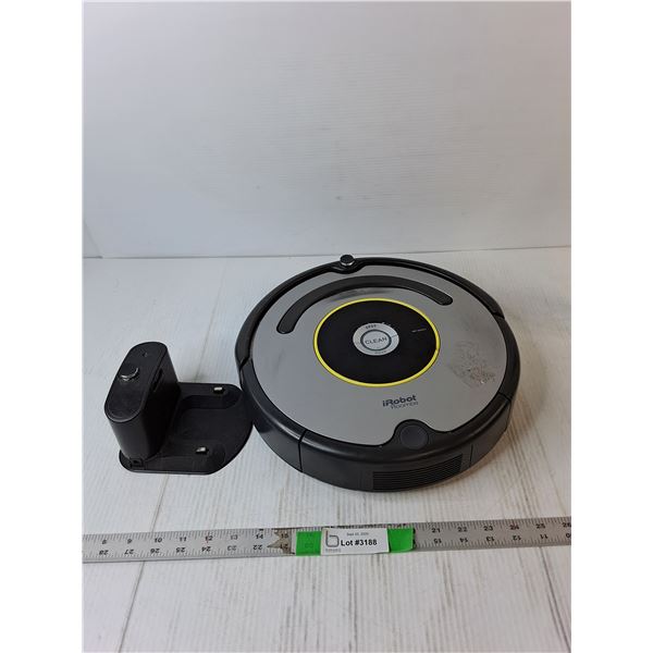 Roomba Vacuum with Charging Dock- No Cord, As Is