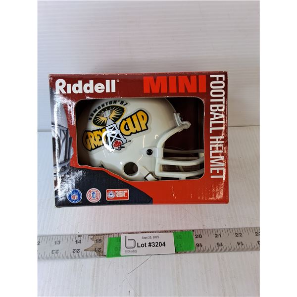 Riddell Edmonton Grey Cup '97 Mini Football Helmet