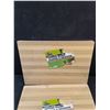 Image 2 : (2)  Bamboo Cutting Boards 14" x 10" - New